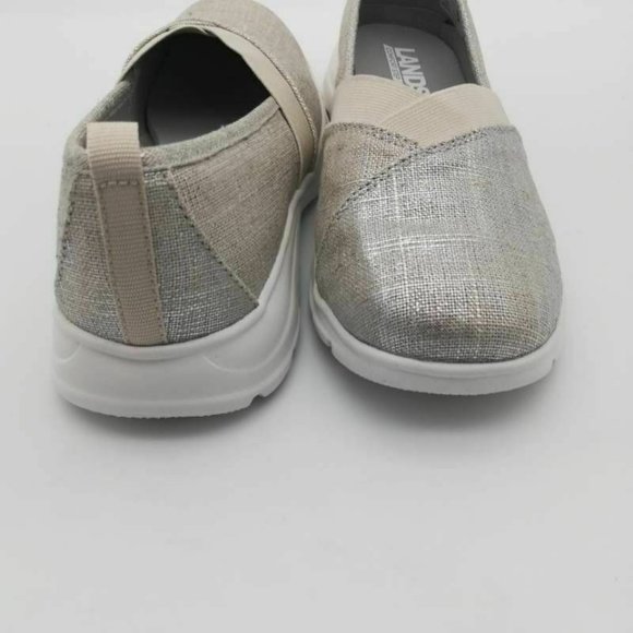 Lands End Womens Comfort Flat Shoe Beige‎ 8.5D - Picture 3 of 6